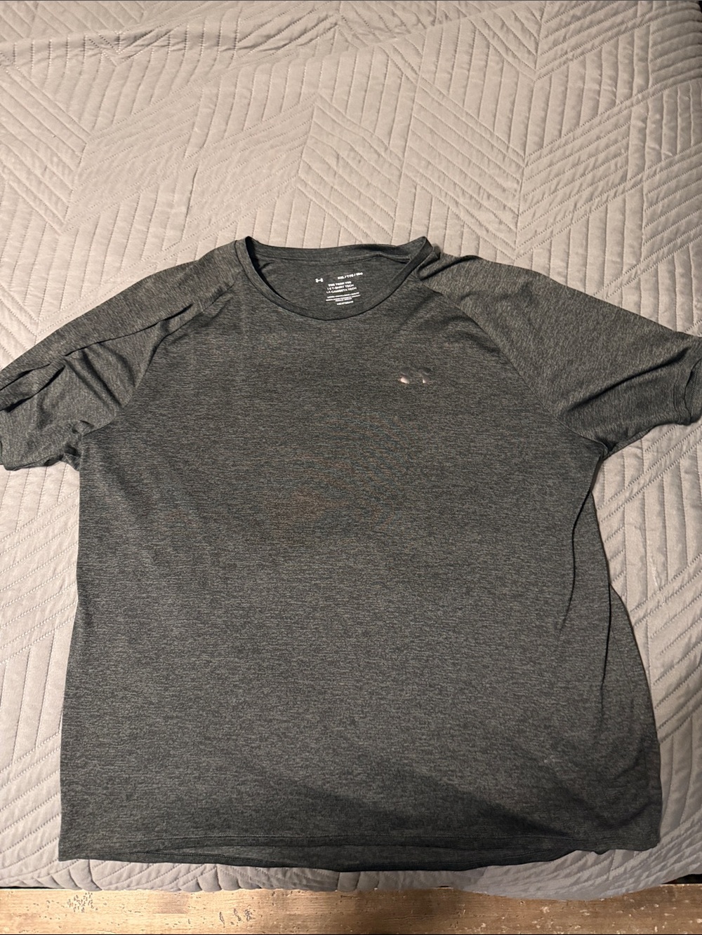 Under Armour Men's Short Sleeve Performance Tee - Charcoal 2XL SIZE